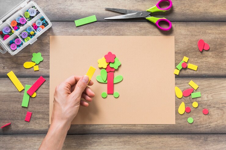 Corrugated Cardboard Printmaking for Children