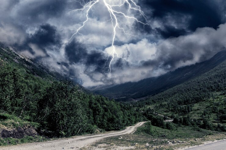 Photography of lightning